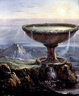 Cole TitanS Goblet 1833 Nthomas Cole The TitanS Goblet Oil On Canvas 1833 Poster Print by (18 x 24)
