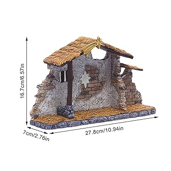 【新品】Fontanini キリスト降誕 （馬小屋と五体セット）クリスマス 伊製 新品】Fontanini キリスト降誕 （馬小屋と五体セット