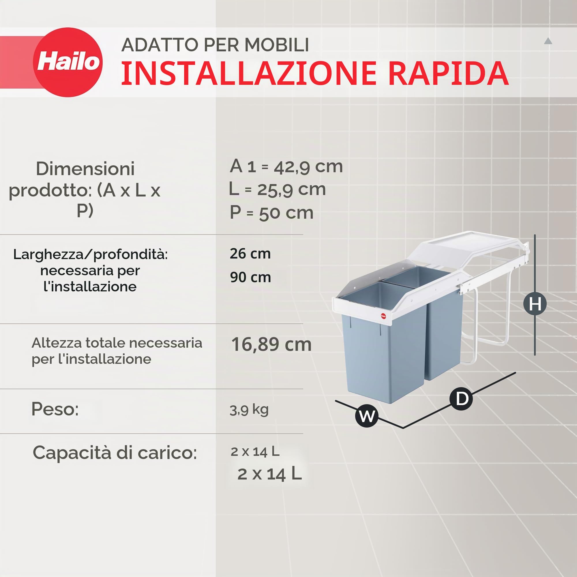 Hailo, Pattumiera Multibox