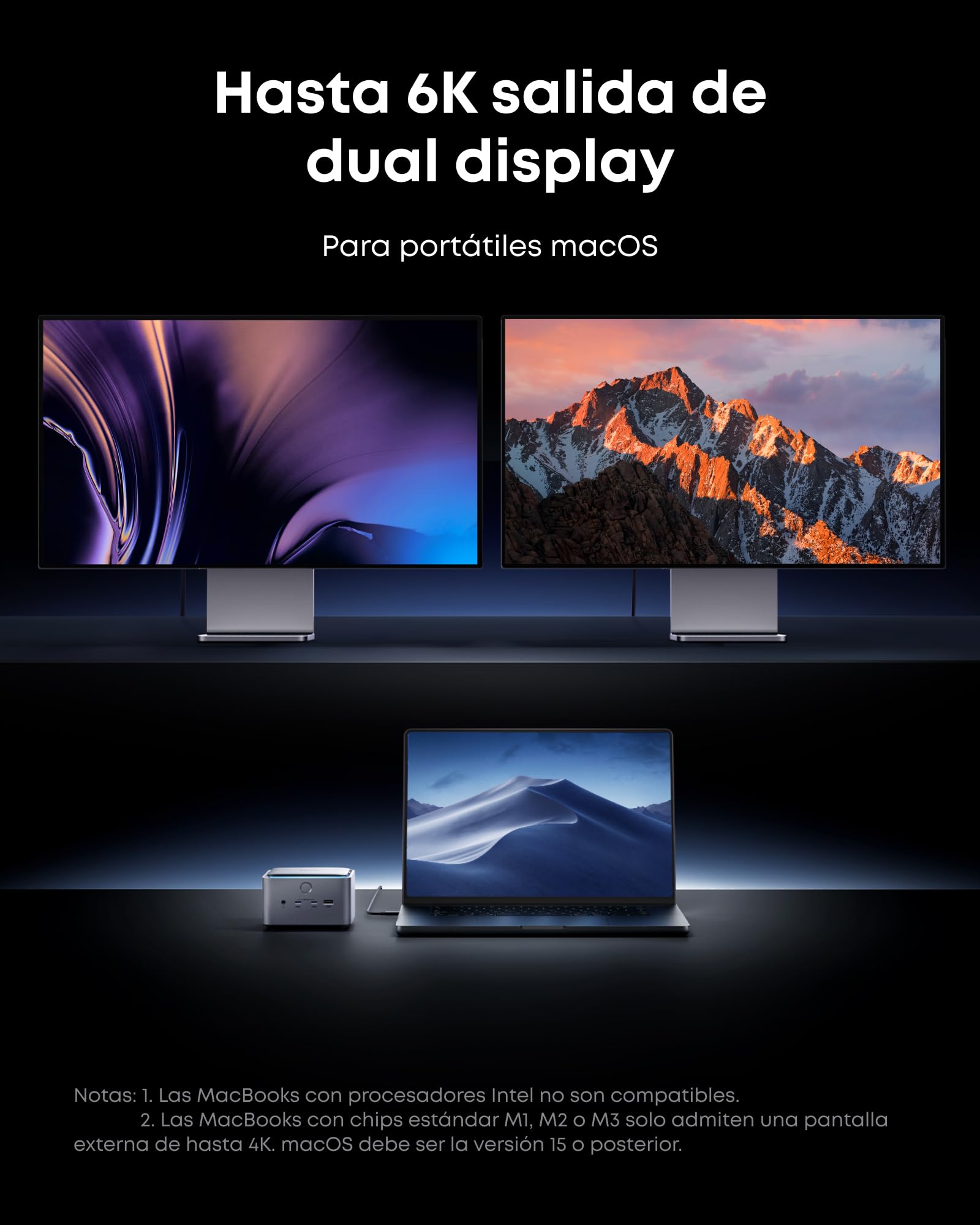 Anker Prime TB5 Docking Station 14 en 1, 120 Gbps, Pantalla 8K, Thunderbolt 5