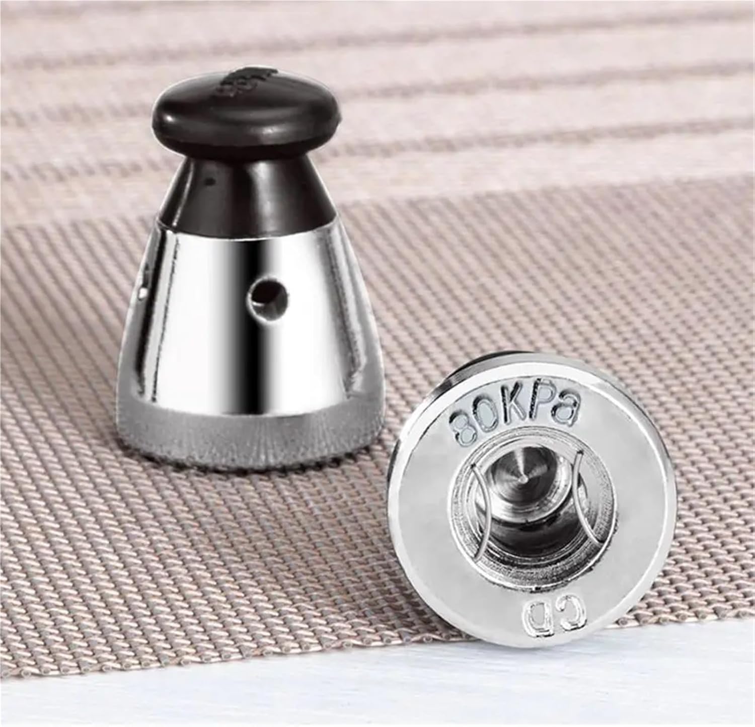 10-Piece 80KPA 1.5-Inch Universal Floater Safety Valves for Pressure Cooker Replacements