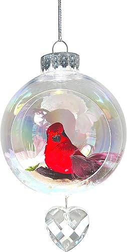 Miniatura 34 de Regalos de cumpleaños de cristal, adornos de Navidad para decoración de Navidad para mujeres, mamá, papá, abuela, abuelo, hermana y amiga de niños