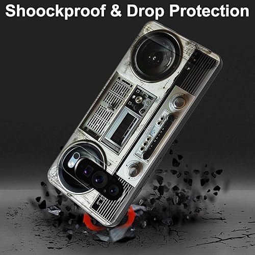 Miniatura 4 de Funda protectora para Pixel 10 Pro XL, de TPU suave, delgada, antihuellas, antideslizante, para Google Pixel 10 Pro XL de 6.8 pulgadas 2025, Boombox