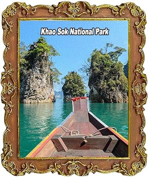 Khao Sok National Park Thailand Tourist Souvenir Fridge Magnets City Attractions Refrigerator Decorative Magnet