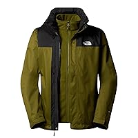 THE NORTH FACE NF00CG55RMO M EVOLVE II TRICLIMATE JACKET - EU Giacca Uomo FOREST OLIVE/TNF BLACK Taglia 3XL