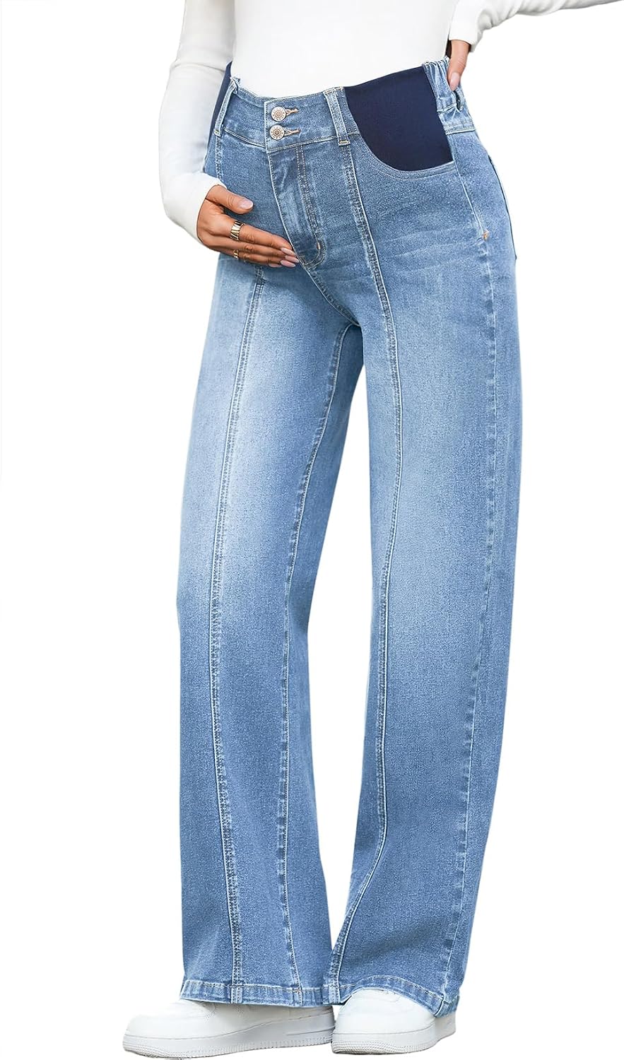 BLENCOT Women's Maternity Jeans