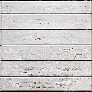 3D Faux Wood Wall Panels, Peel and Stick Shiplap Wall Panels,10 Pcs of 1...