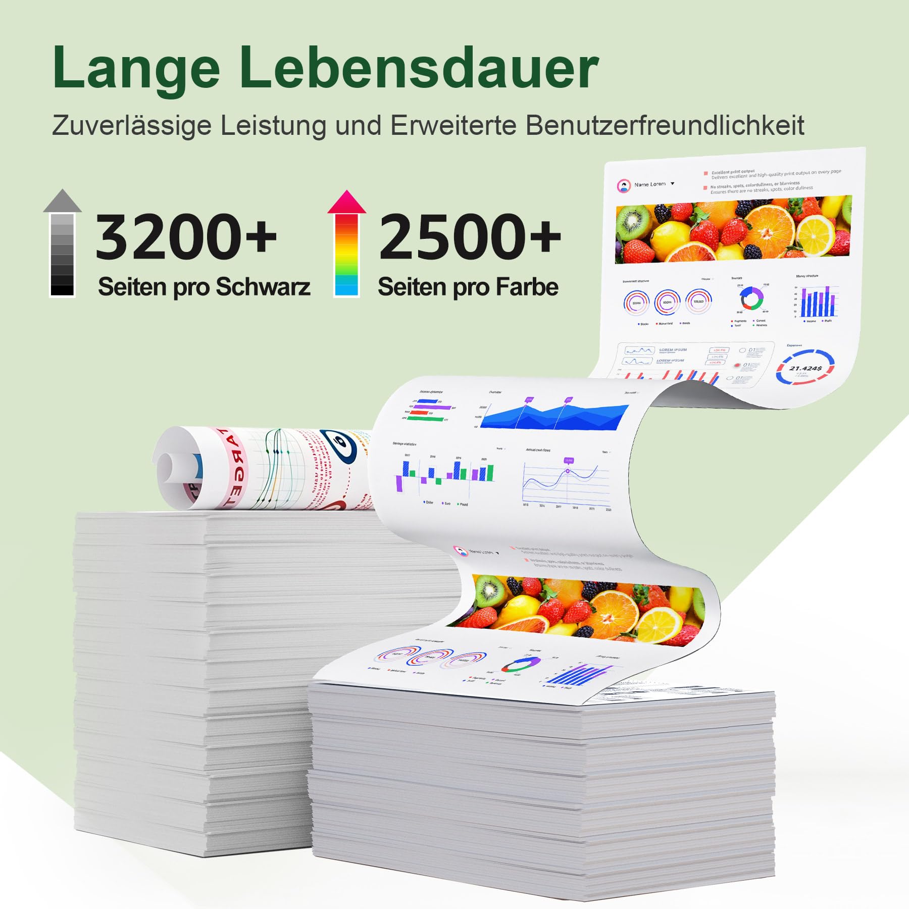 ONLYU 203X CF540X Toner Kompatibel für Hp 203X 203A M281fdw Toner Set | 4-Pack für HP Color LaserJet Pro MFP M281fdw M254dw M281fdn M280nw M254nw M254dn M281cdw Schwarz Cyan Gelb Magenta