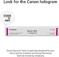 Vista 5 de Canon Cartucho de tóner magenta 034 original compatible con MF810Cdn, MF820Cdn