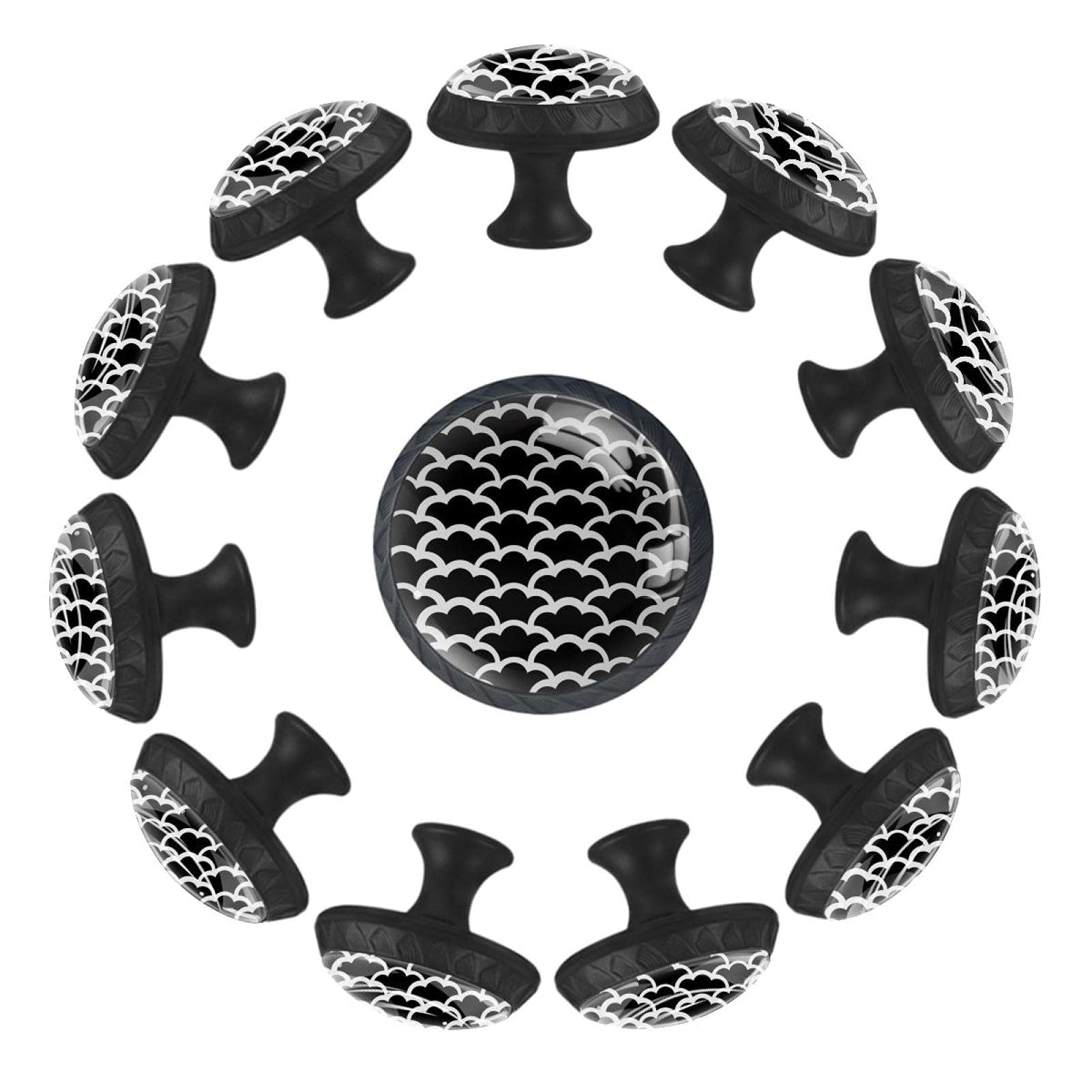 Bouton de meuble enfant rond style japonais pour customiser la commode de la crèche