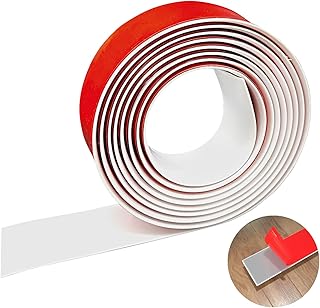 Sponsored Ad - COUKIU Flexible PVC Floor Transition Strip, 3.28 FT Peel and Stick Floor Cover Strip, Flooring Transitions ...