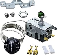 Vista 1 de Gladwise Termostato para TRUE 988284 800382 Kit de control de temperatura de repuesto pieza de refrigerador