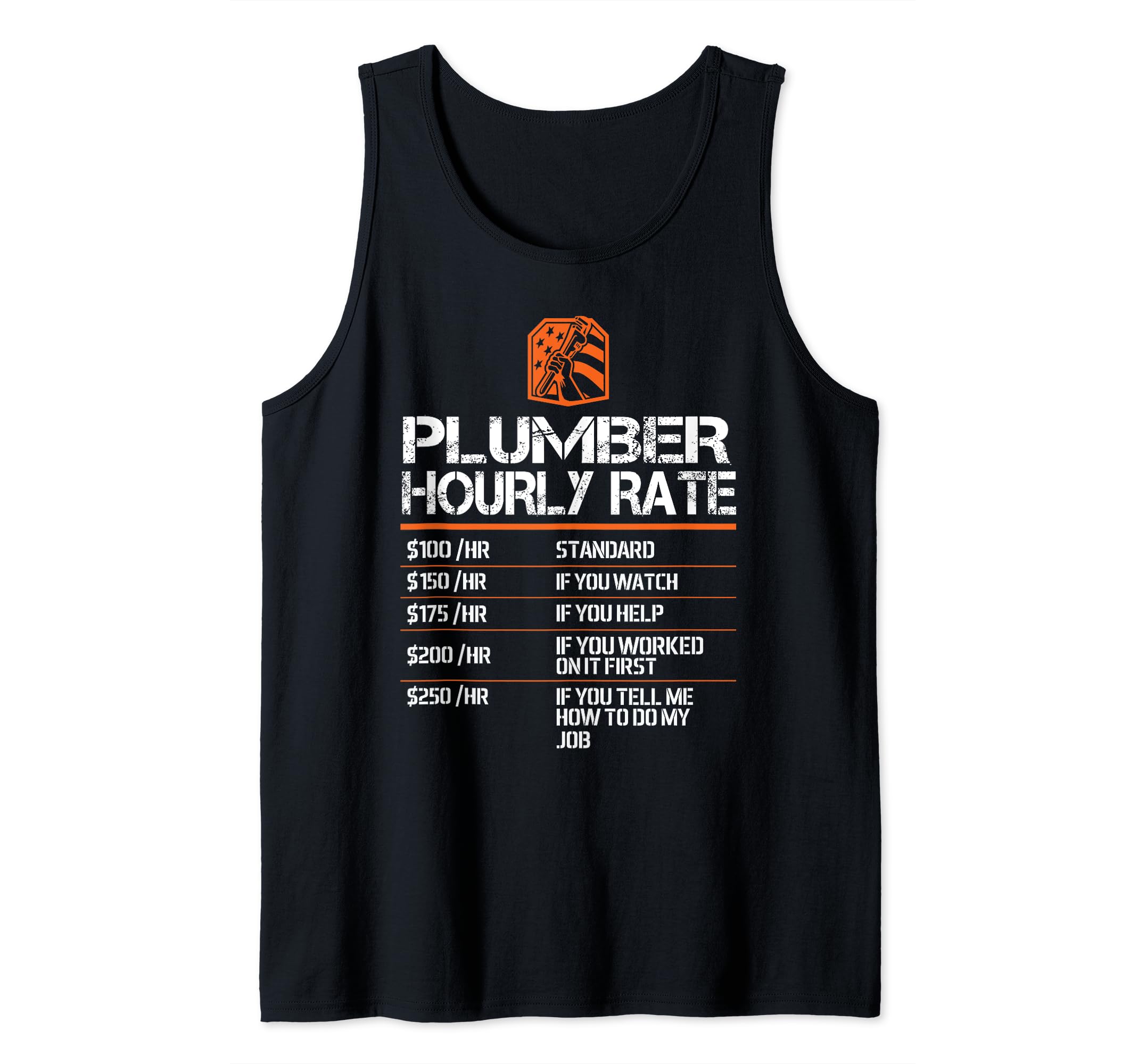 Funny Plumber Apprentice Gift Appreciation Tank Top