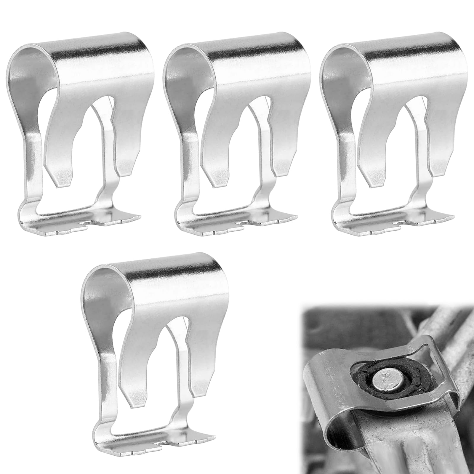 Clip Di Riparazione Per Tergicristalli - Kit Di 4 Pezzi In Acciaio Al Manganese - Foto 10