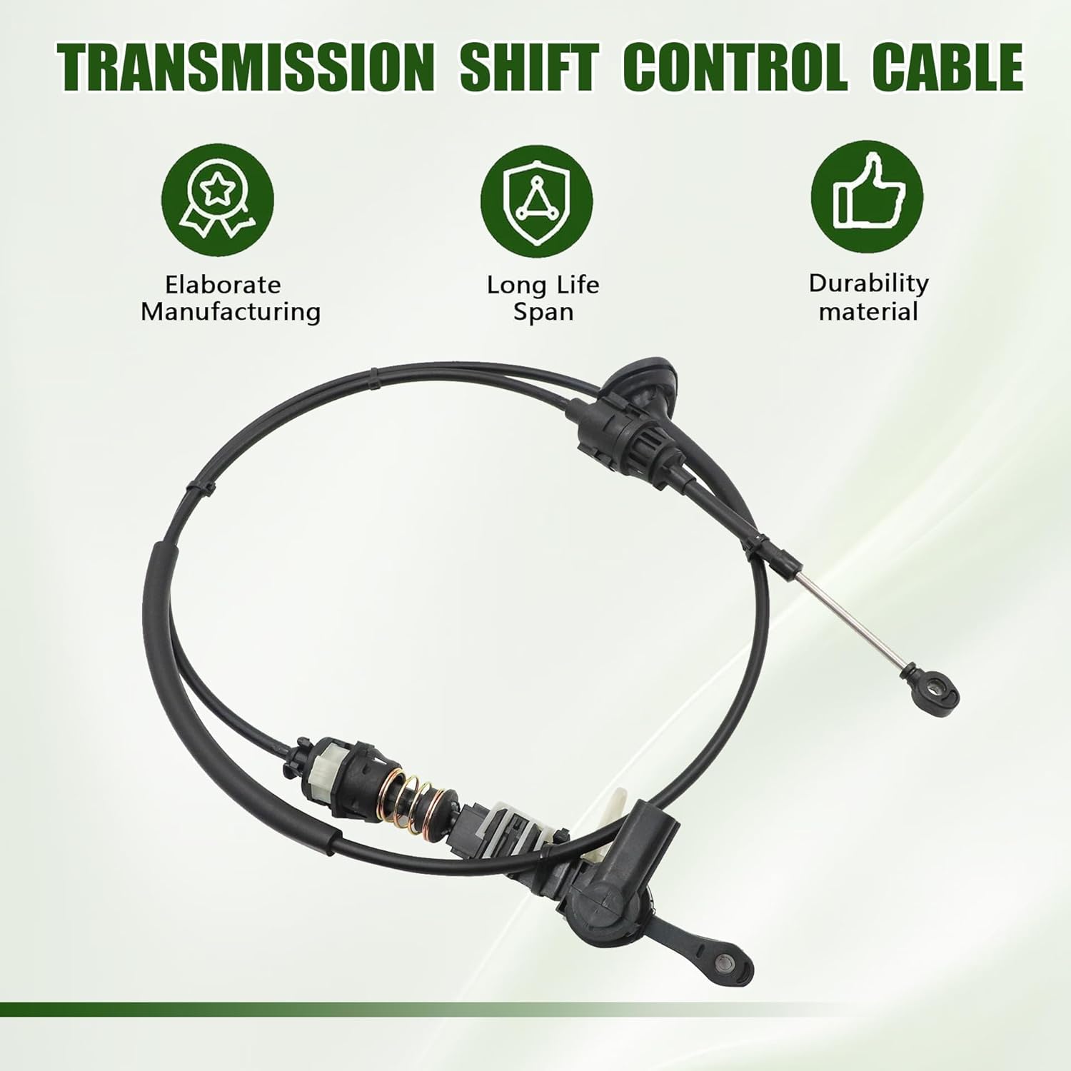 GXARTS Automatic Shift Control Cable Transmission Gear Shifter Control Cable 52107847AK 52107847AM Compatible with Dodge Ram 1500 2500 3500 2008-2010