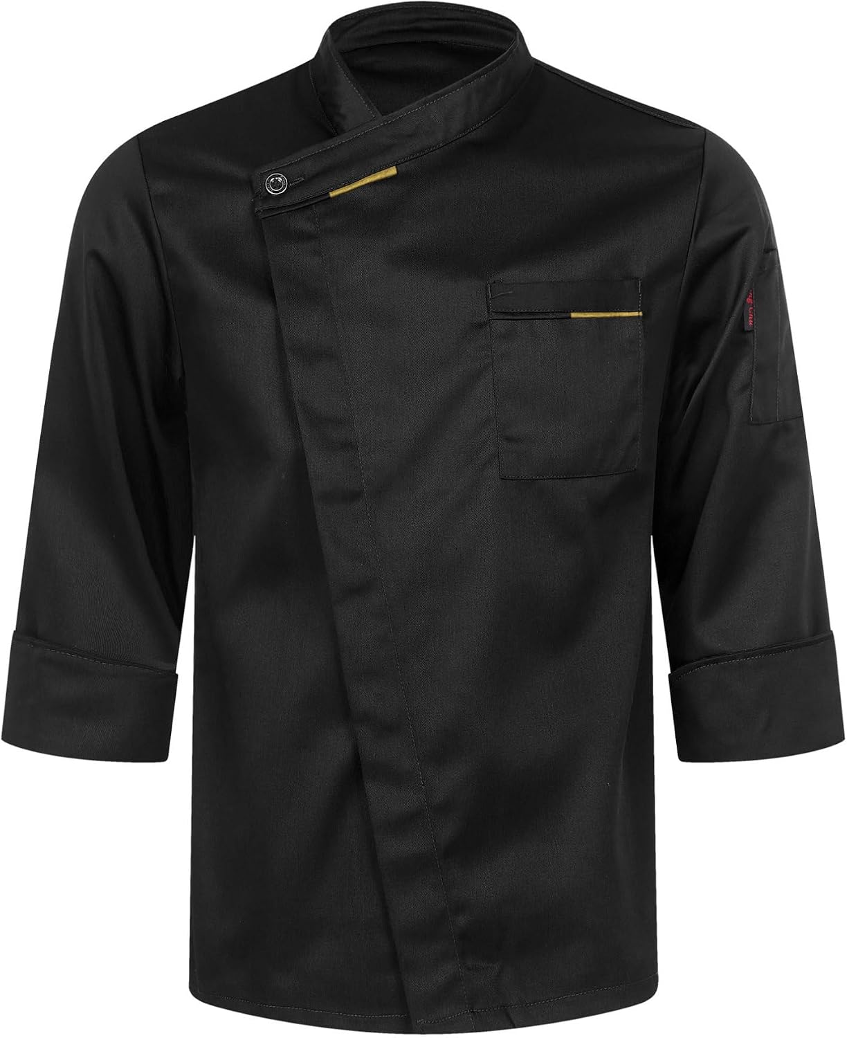 ranrann Unisex Men's Chef Jacket Chef Coat Hotel Kitchen Work Uniform Shirts Restaurant Cook Tops