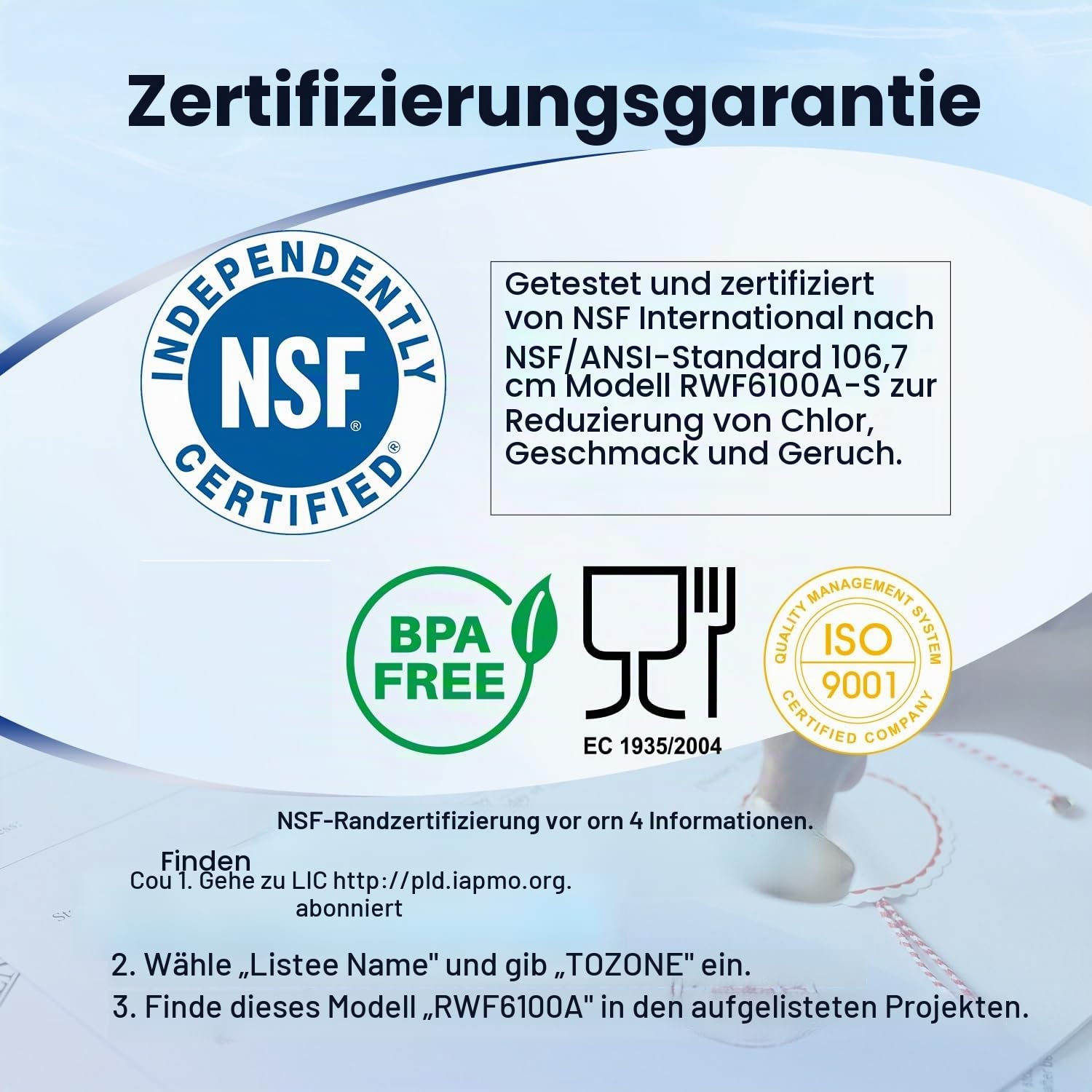 GOLDEN ICEPURE Kühlschrank-Wasserfilter Ersatz für Siemens Bosch Neff Ultra Clarity Pro 11032518 BORPLFTR50,BORPLFTR55,KS50ZUCP RA450012, 2 Stück
