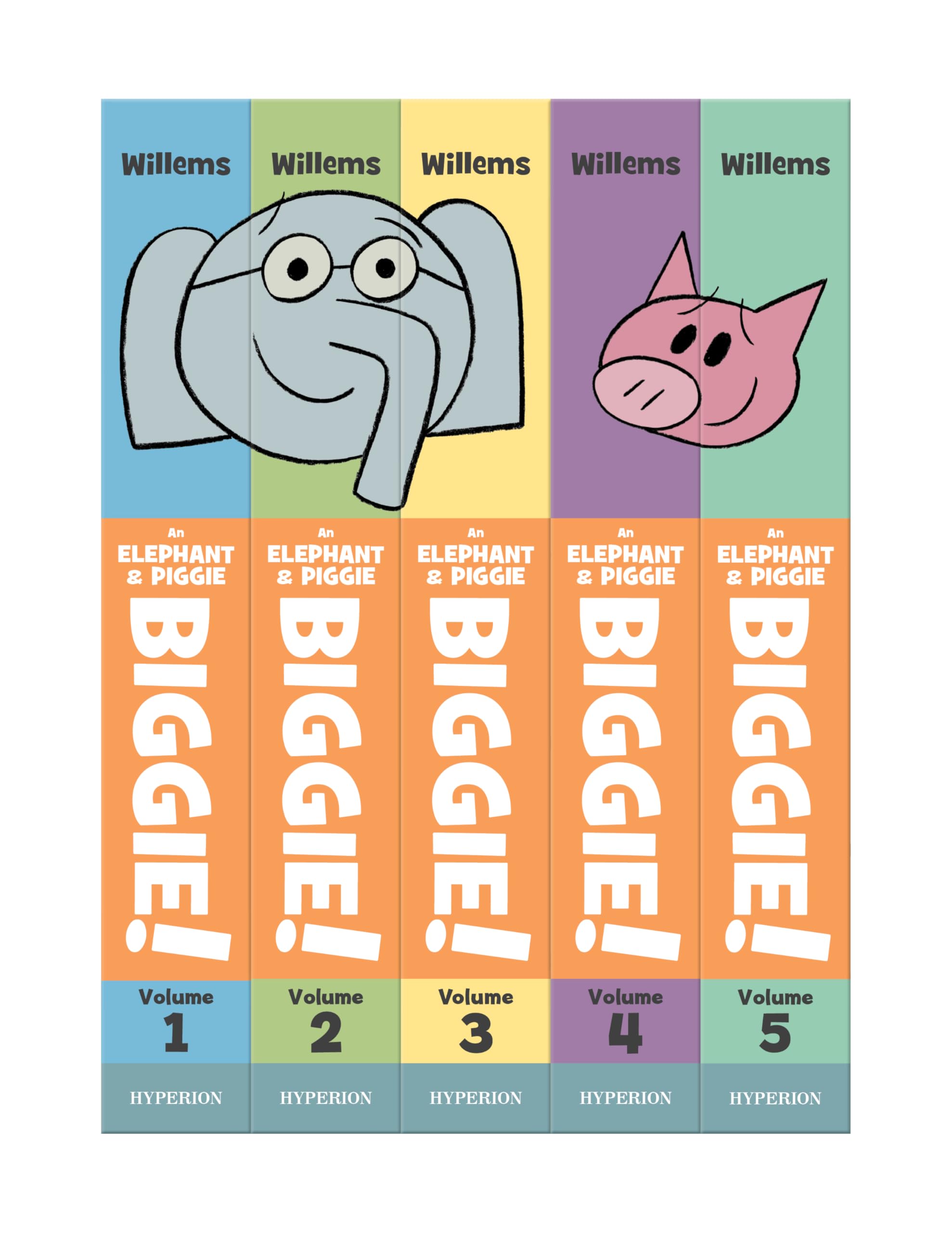 An Elephant & Piggie Biggie Volume 2!: I Am Going / We Are in a Book! / I Broke My Trunk! / Listen to My Trumpet / I'm a Frog (An Elephant and Piggie Book, Band 2)