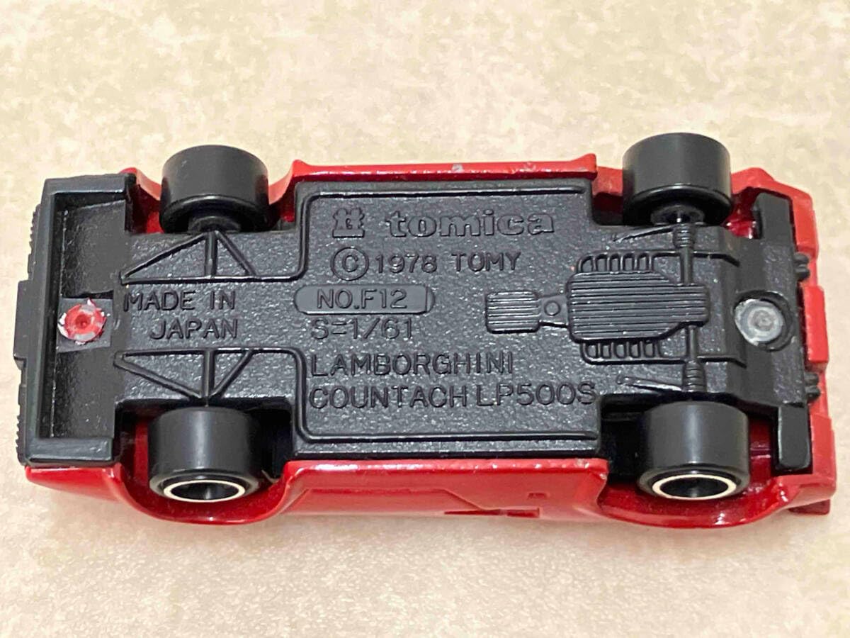 Amazon | 箱なし トミカ No.F12 ランボルギーニ カウンタック
