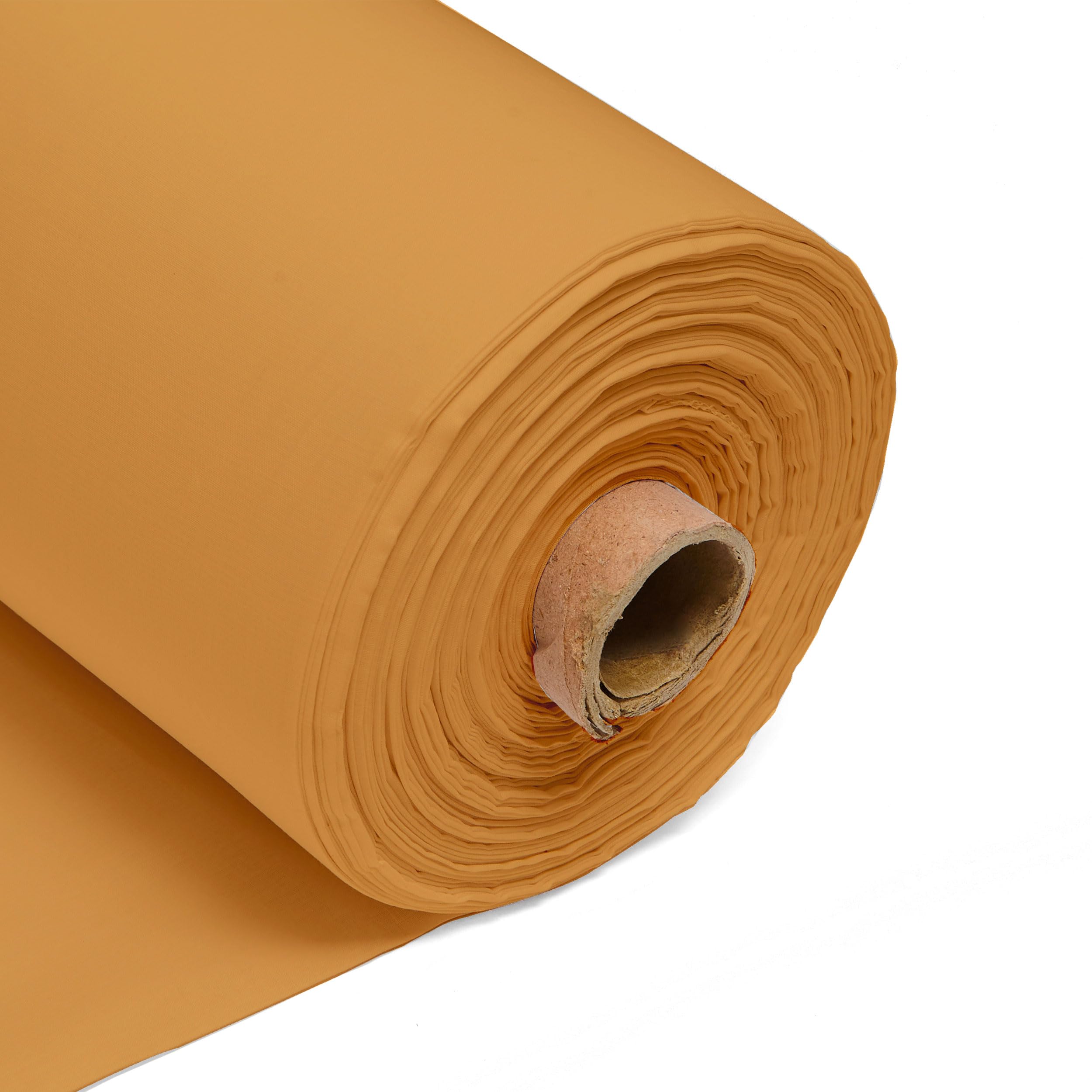Biscuit 100% Cotton Plain Fabric – 60 Inch 150cm Wide 150GSM Material - Sewing, Dressmaking, Quilting, Curtain Linings, Pillowcases & Totes by CRAFT Queen LTD - 25Metre