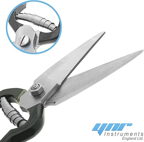 Miniatura 3 de YNR Tijeras de corte de pudrición del pie Tijeras de recorte de pezuñas cuchillas dentadas afiladas nuevas