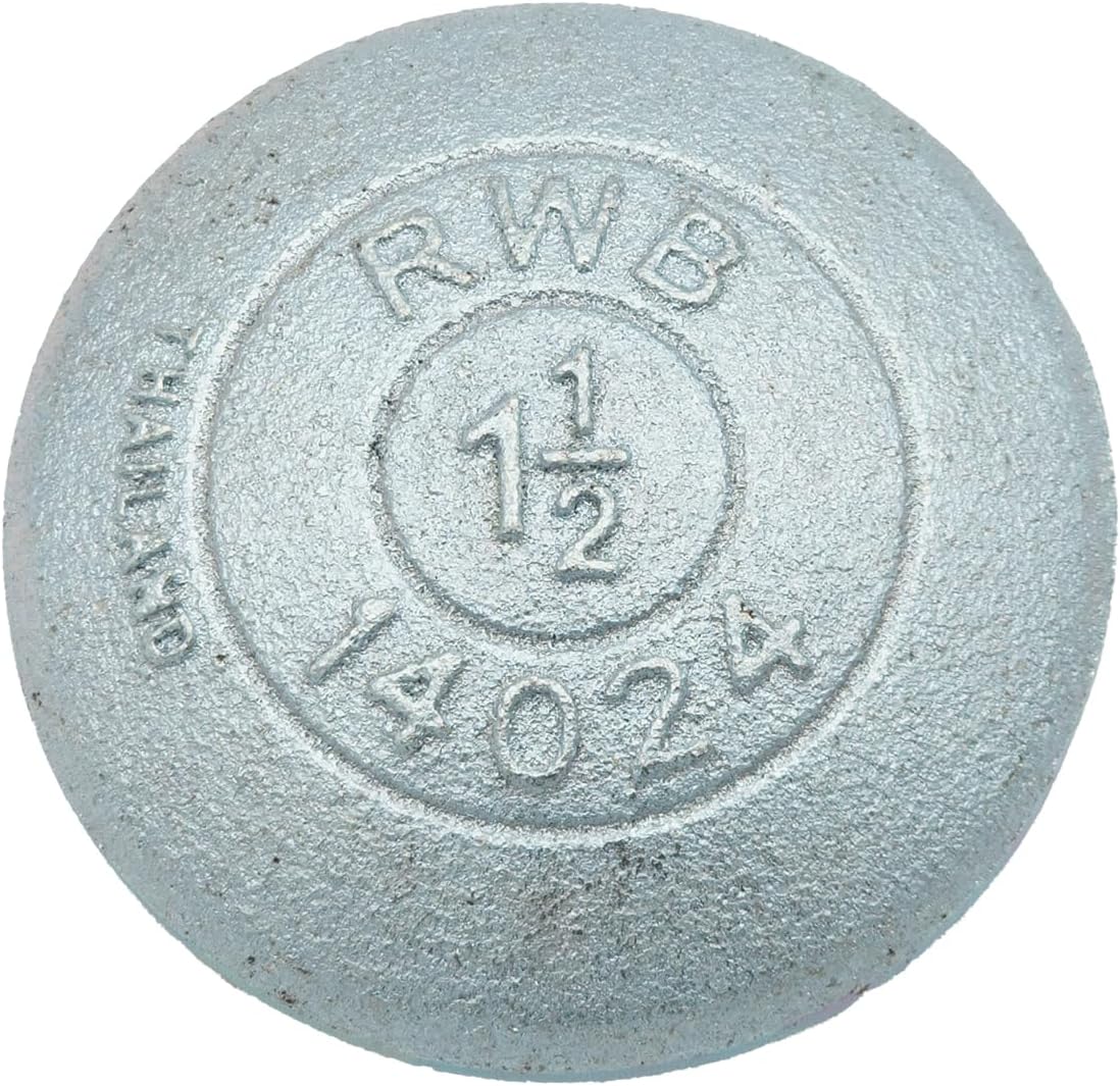 Zinc Plated Cast Iron Mushroom Vent Cap, Female NPT w/Screen (1 1/2" FNPT)