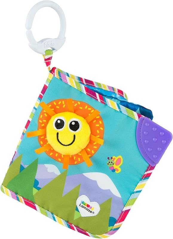 LAMAZE Fun Interactive Baby Book with Friendly Characters and Multiple Textures