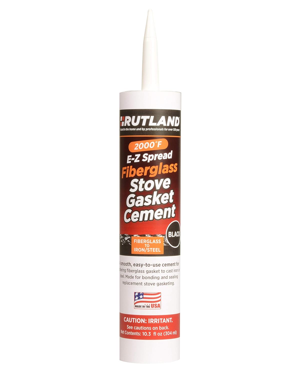 Rutland EZ Spread Fiberglass Stove Gasket Cement, 10.3 oz. Cartridge Amazon.ae Tools & Home