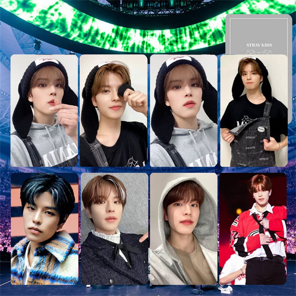 KPOP Stray Kids Postcard 2ND World Tour MANIAC Double-Sided Lomo