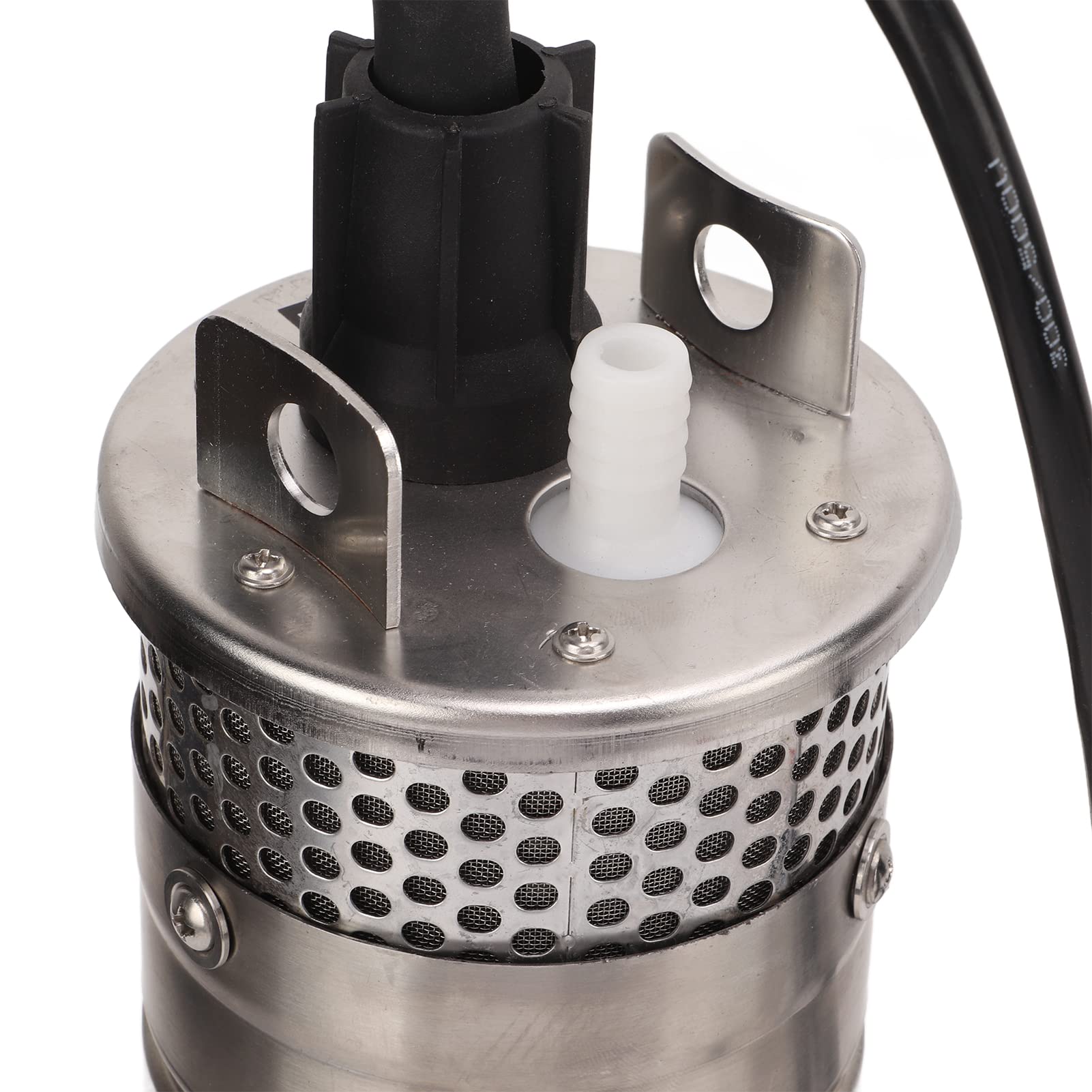 Bomba sumergible de pozo profundo 120 W DC 12 V 3,2 GPM con salida de 1/2 pulgada, bomba de agua solar de alto flujo para riego de tierras agrícolas y necesidades de (CC 24 V)