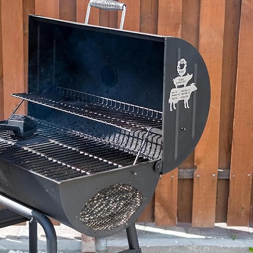 Miniatura 8 de Regalo de barbacoa para hombre, fiesta de parrilla para marido, guía de temperatura de carne, guía para ahumar carne, decoración de barbacoa,