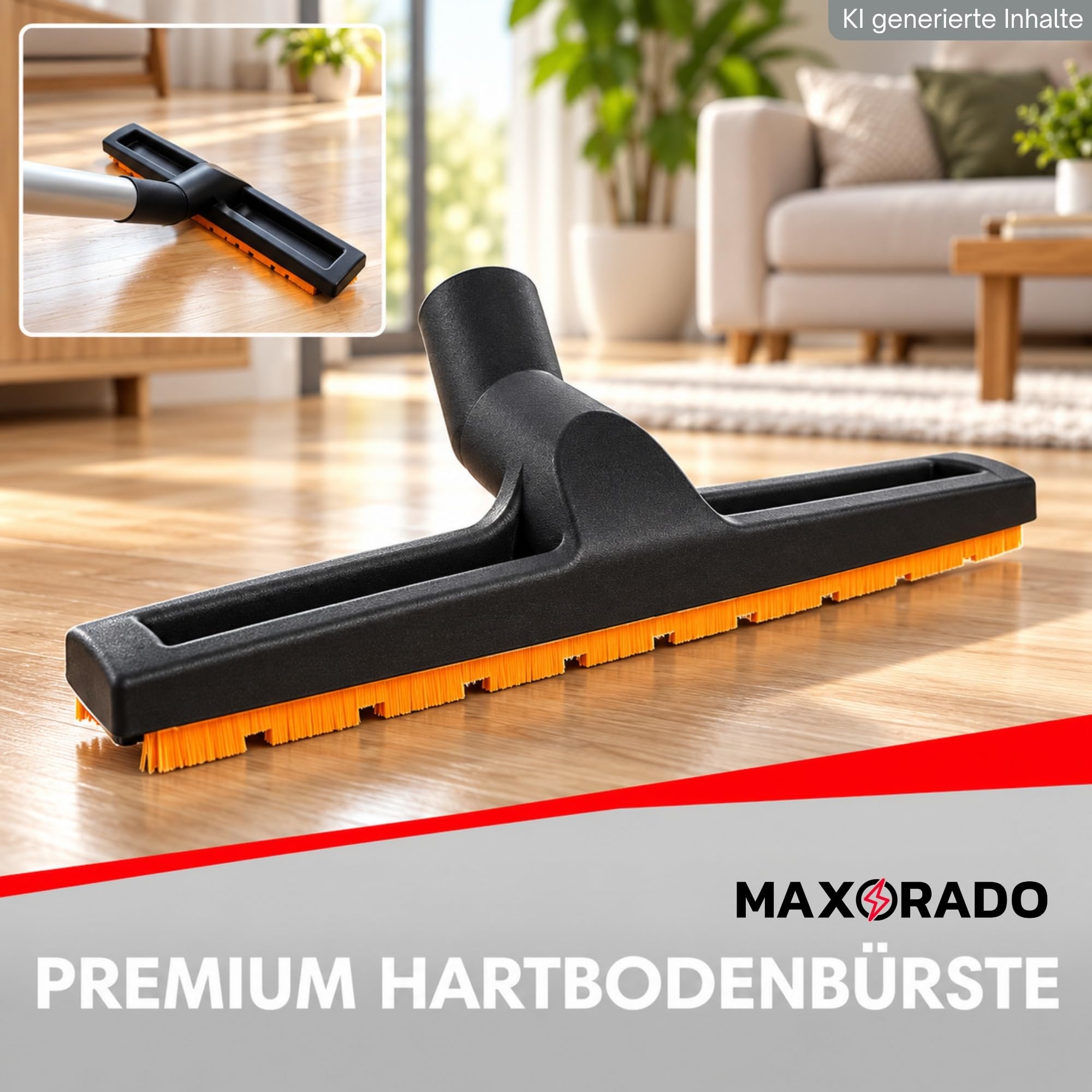 Set di accessori XL, 35 mm, tubo per aspirapolvere, spazzola per fughe, spazzola per mobili, tubo per aspirapolvere Bosch Siemens Einhell Kärcher DN35, pezzi di ricambio per originale