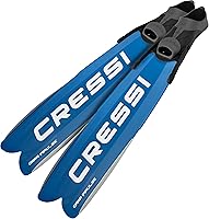 Vista 7 de Cressi Gara Modular Impulse Turbo Aletas para apnea con cuchillas intercambiables - Diseñadas en Italia