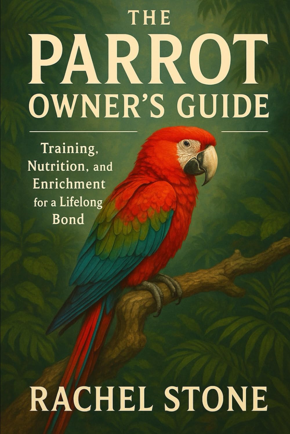 The Parrot Owner’s Guide: Training, Nutrition, and Enrichment for a Lifelong Bond: Step-by-Step Care, Feeding, and Training for a Thriving Feathered Companion