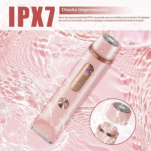 Bikini Trimmer for Women 2in1 High Power Epilators — bottom and base construction detail