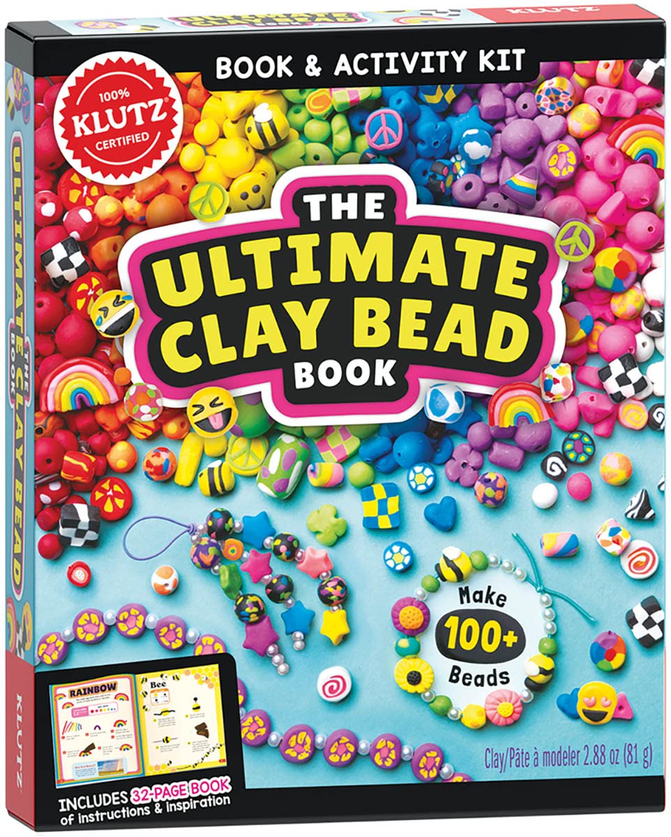 KLUTZ The Ultimate Clay Bead Book Craft Kit