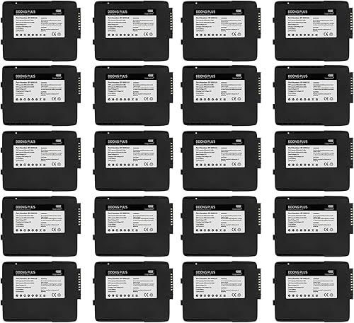 (20 piezas) BT-000318 Batería BT-000318-01 capacidad mejorada para Symbol Motorola Zebra TC77 Batería TC75 TC70 TC55 TC72 TC70x TC75x TC700H TC77HL