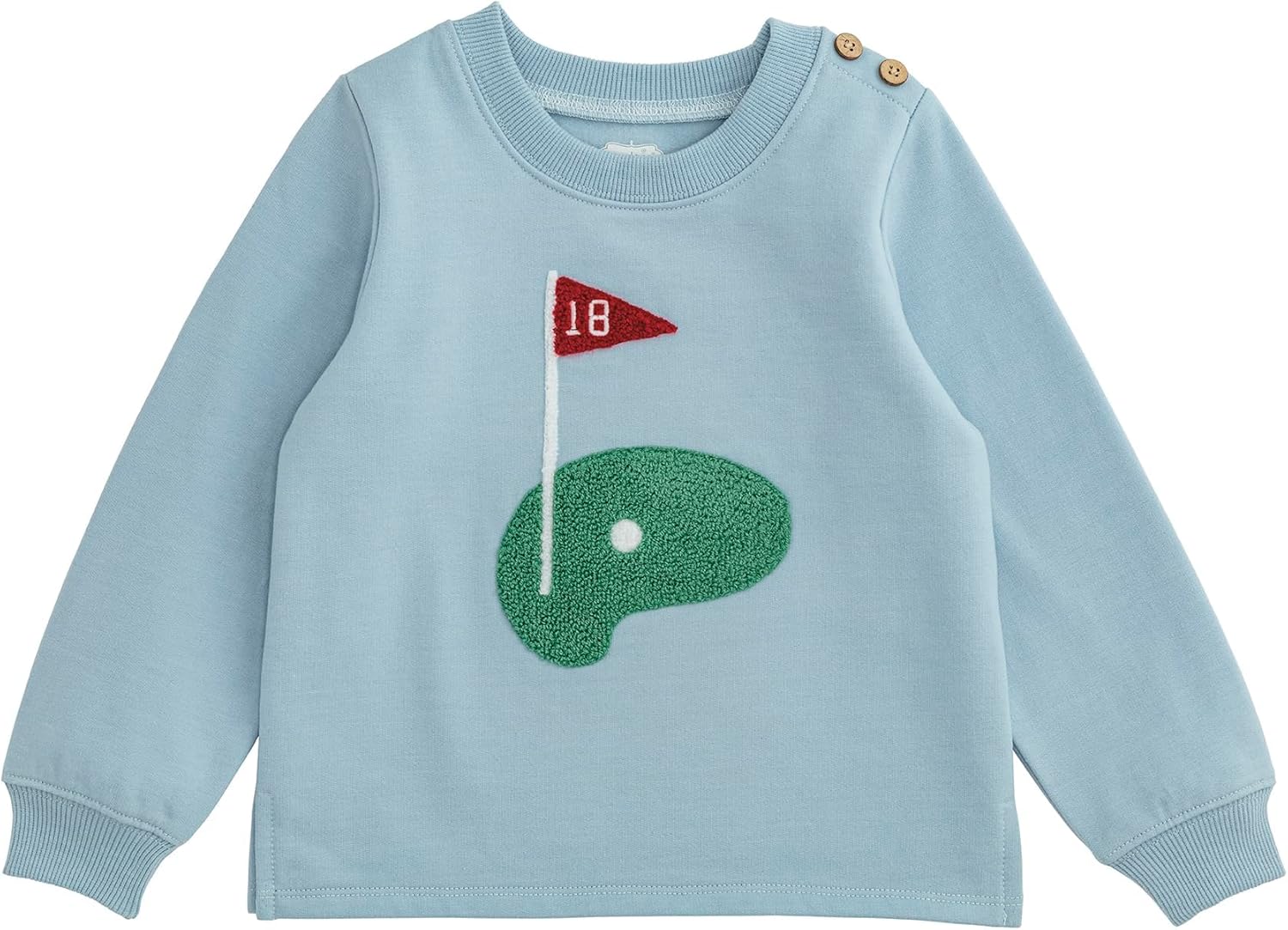 Mud Pie Kids Golf Pullover Blue