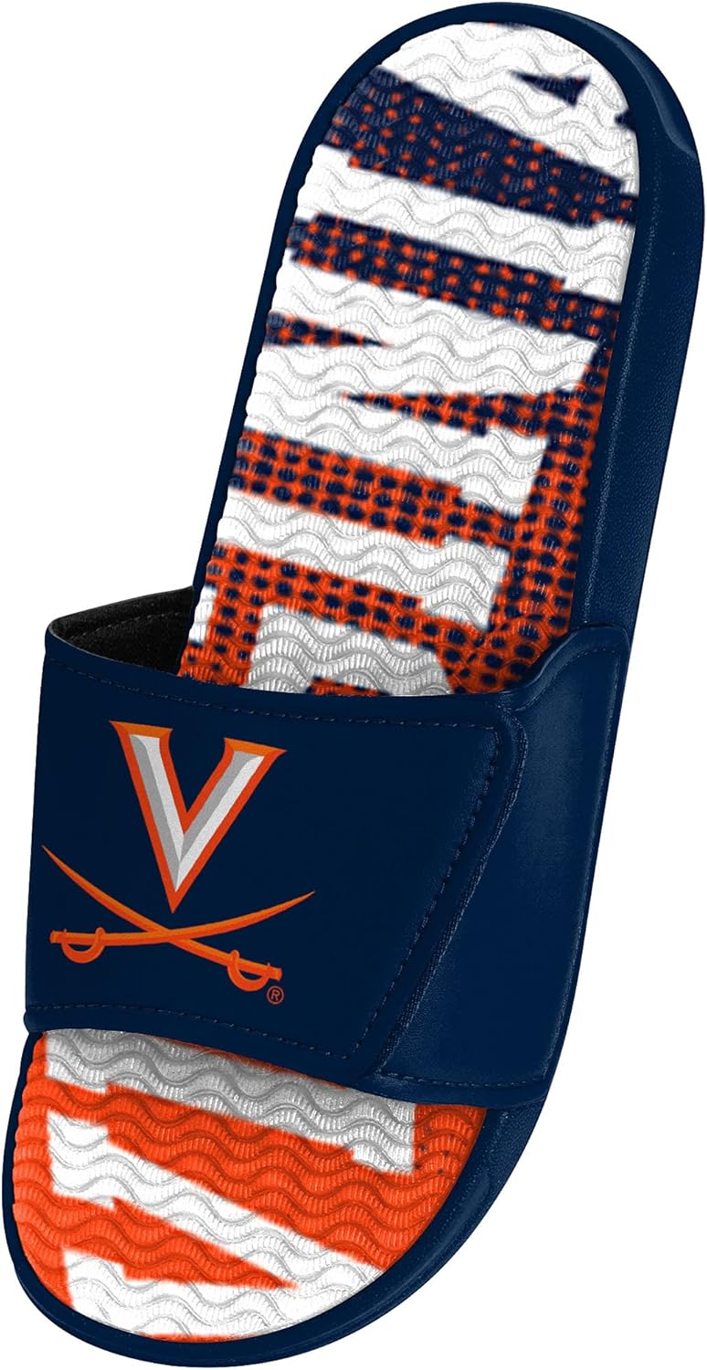 FOCO NCAA Mens Gradient Wordmark Gel Slide - L