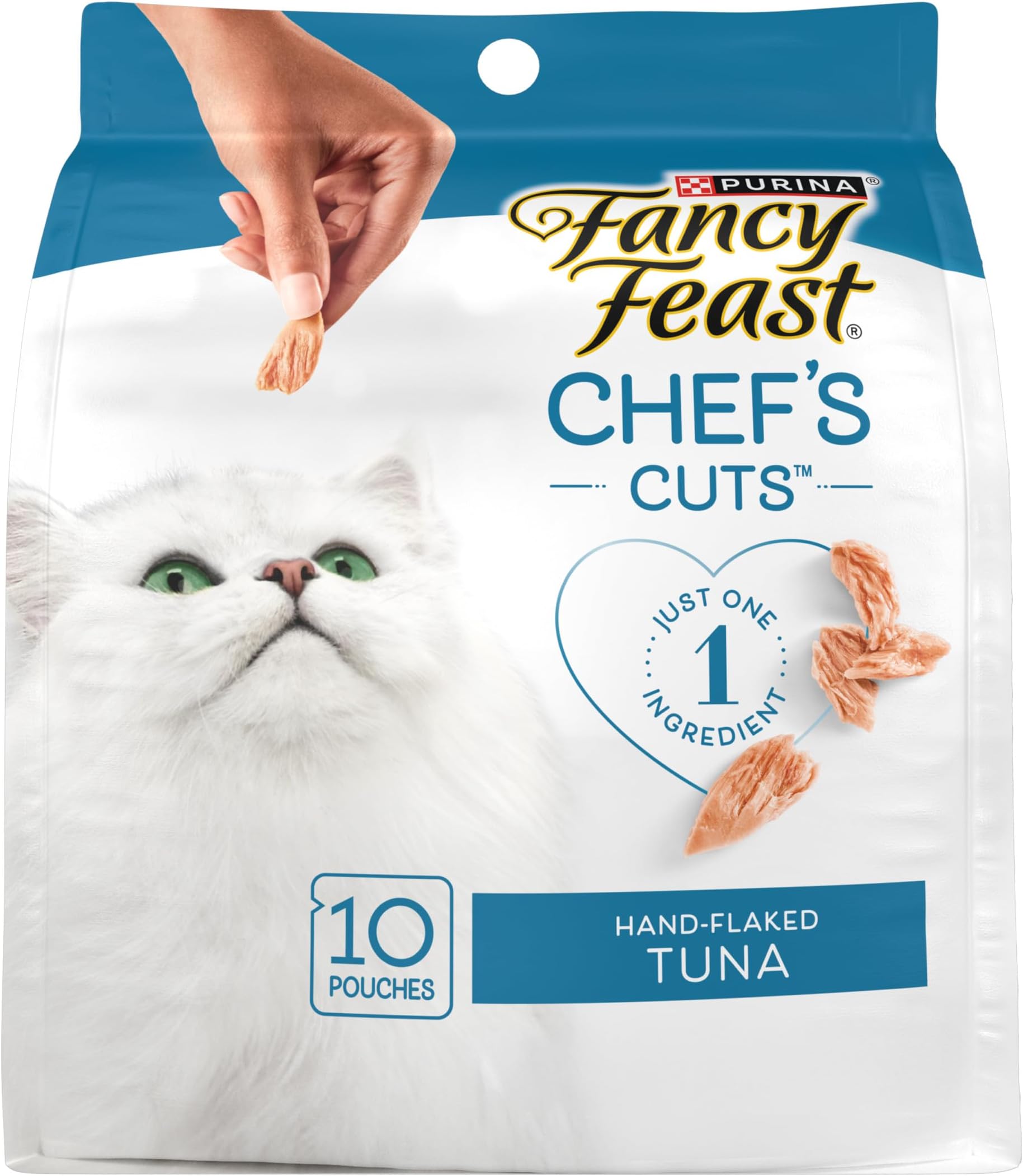 FANCY FEAST PURELY NATURAL HAND-FLAKED TUNA