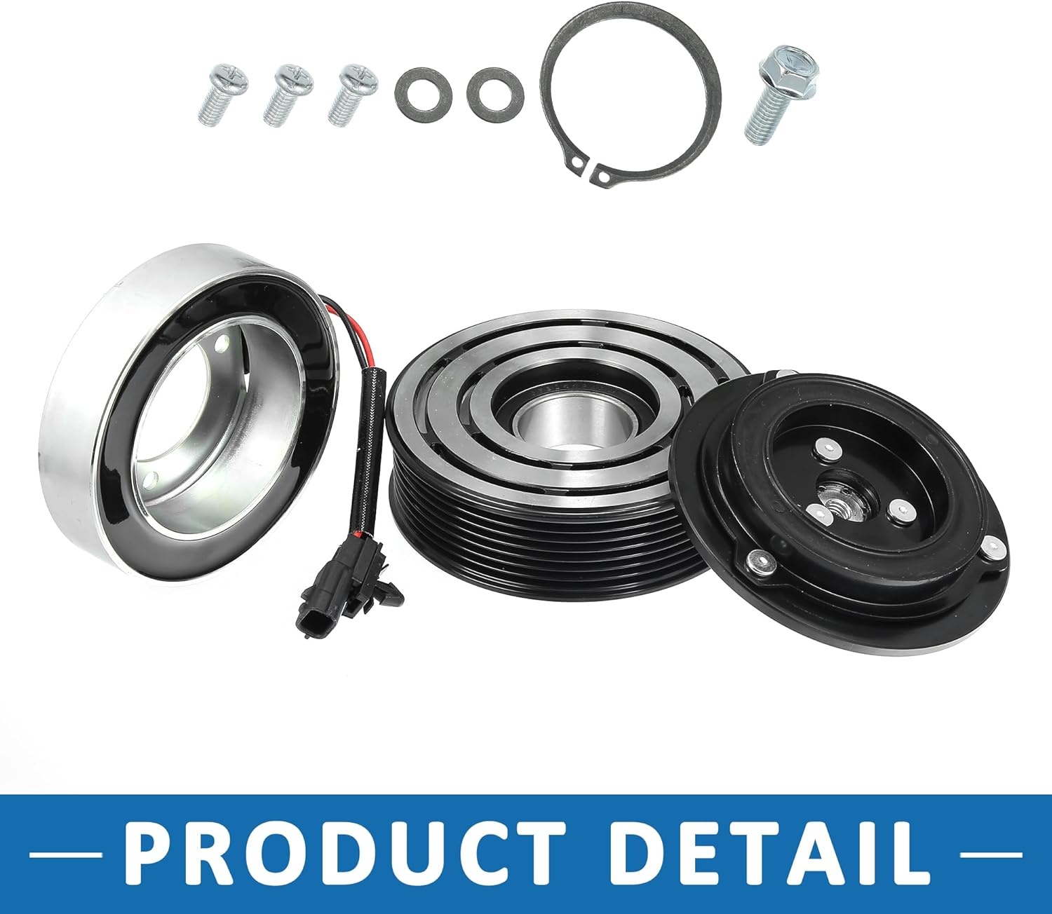 AC Compressor Clutch Replace CO 29148C for Mitsubishi Lancer 2007-2017