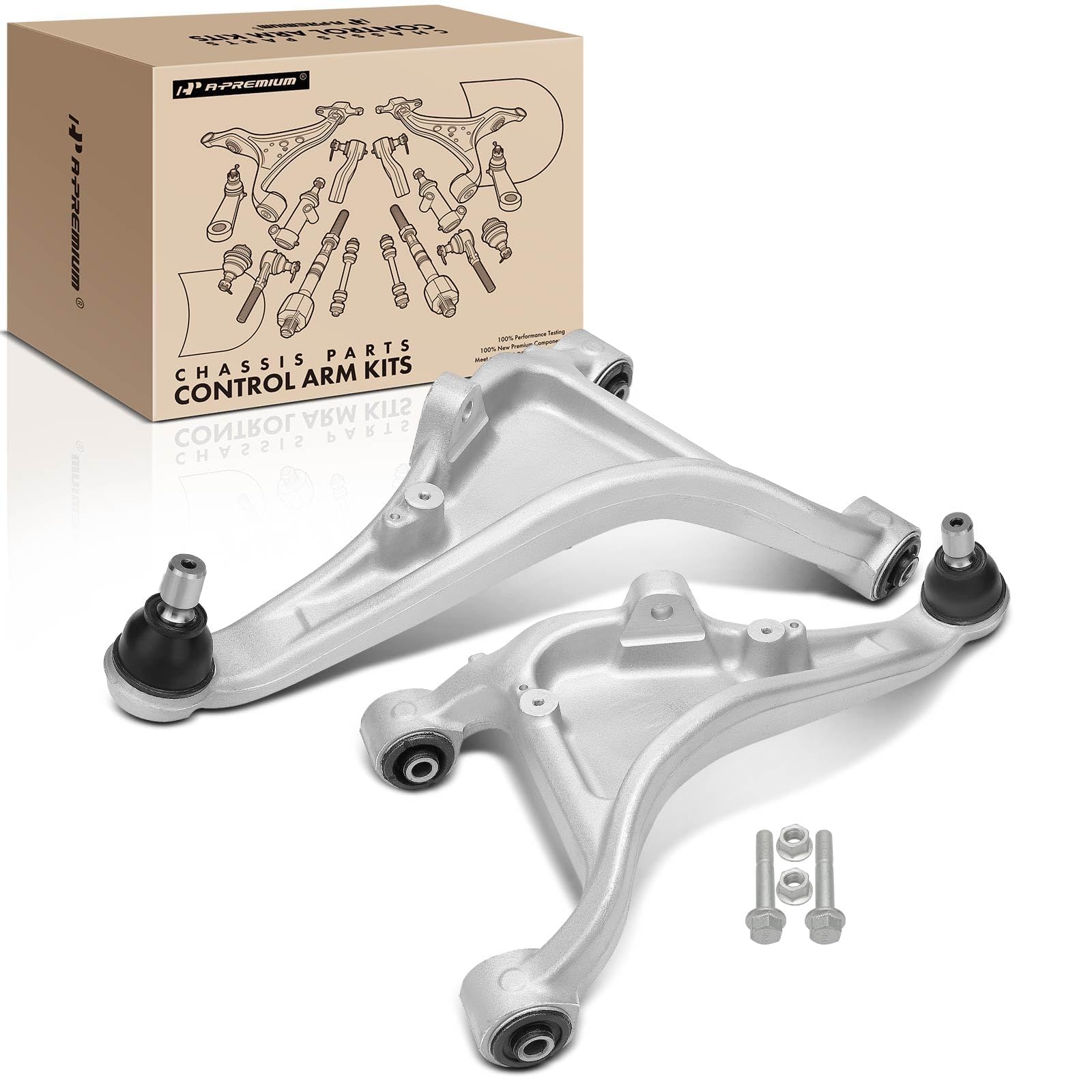 Photo 1 of A-Premium 2 x Rear Upper Control Arm, with Ball Joint & Bushing, Compatible with Nissan Pathfinder 2013-2020 & Infiniti QX60 2013-2020 2022, JX35 2013-2013