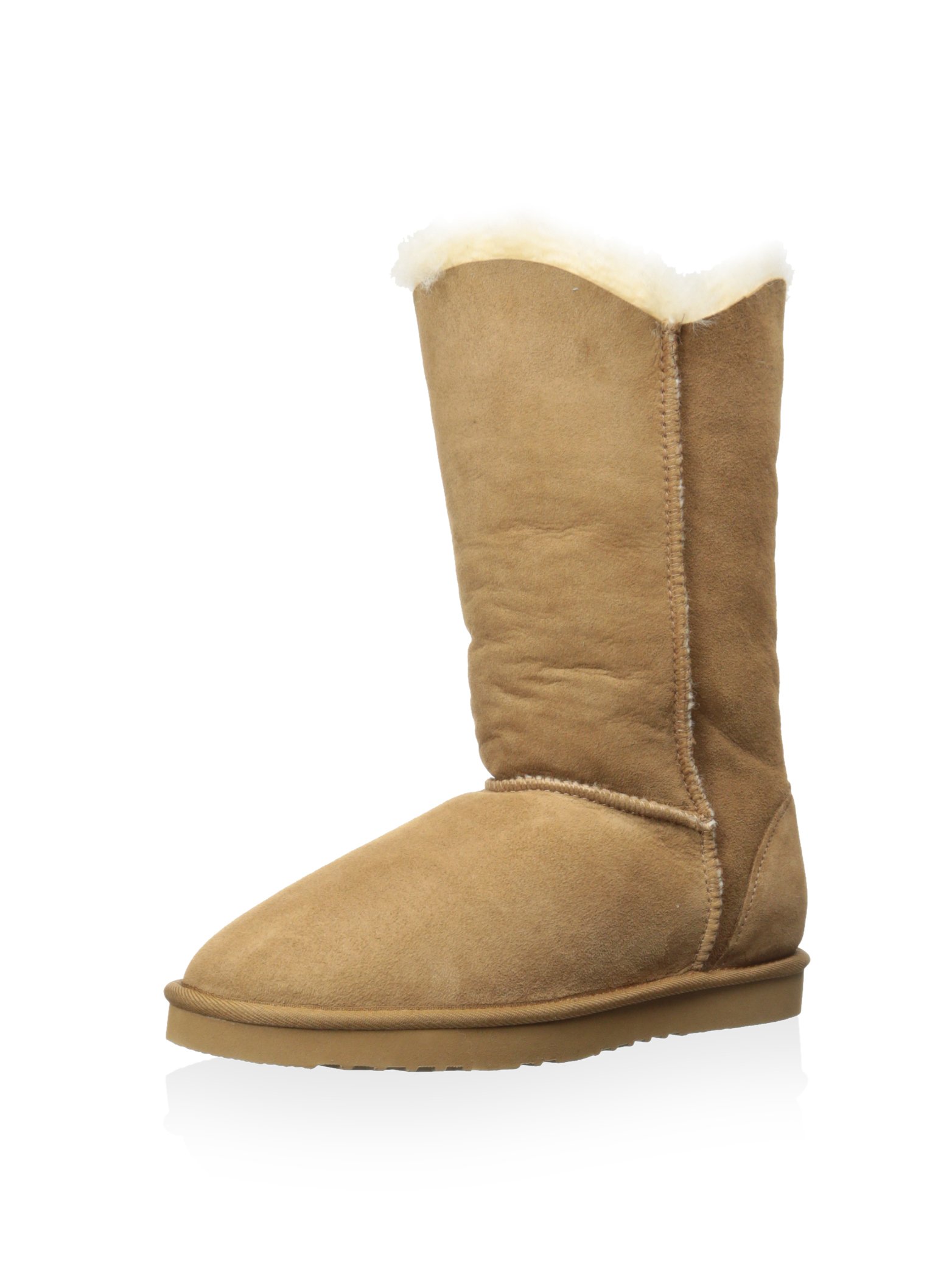 KOOLABURRA Womens Double Halo Boot Chestnut 7 M US
