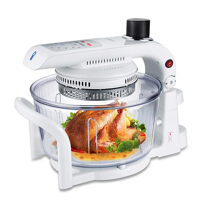 Buy Glass Bowl Convection Oven, Halogen Turbo Oven, Air Fryer Toast