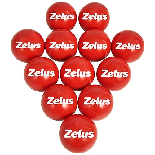 ZELUS Training Balls for Softball and Baseball Practice | 2.8-Inch