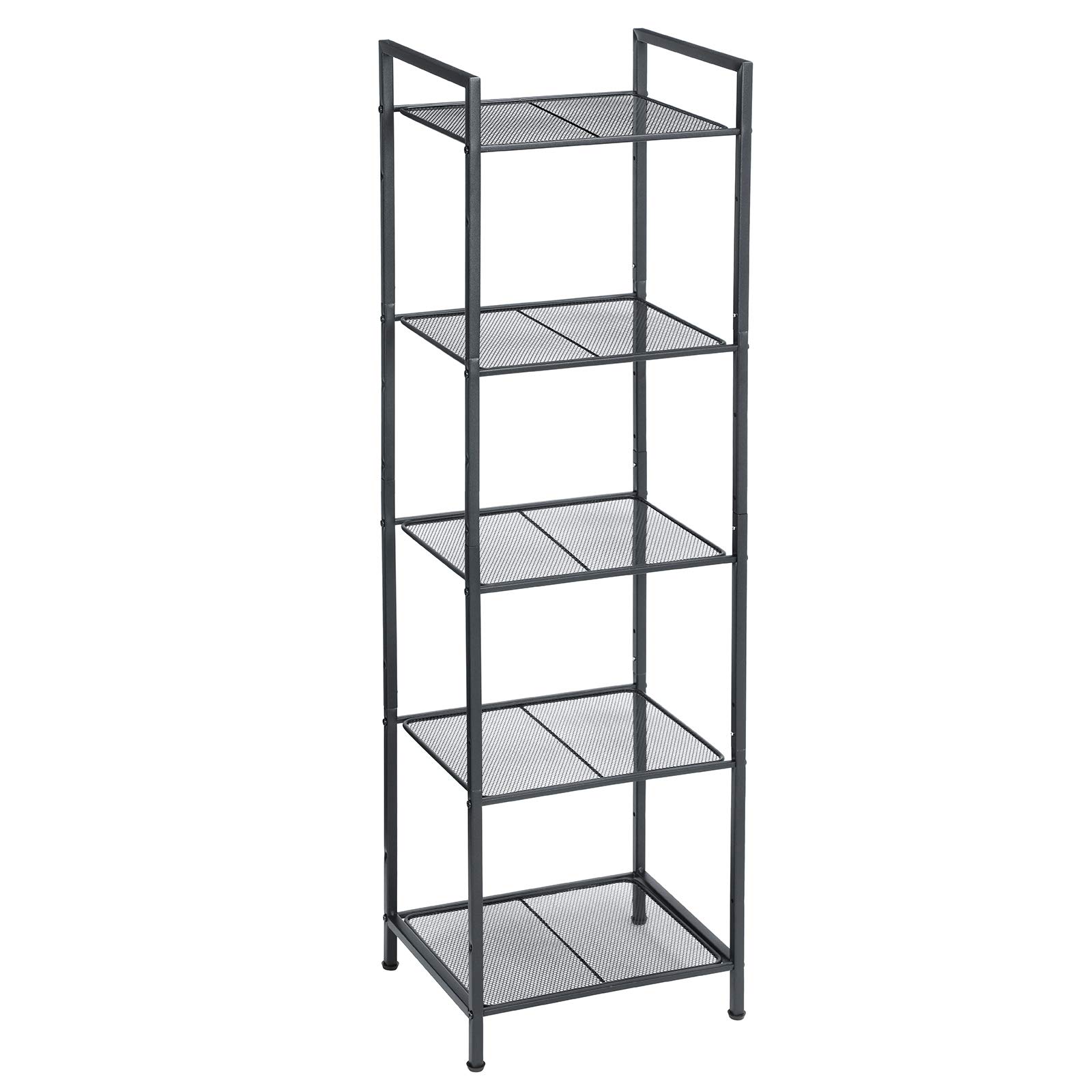 Buy SONGMICS Bathroom Shelf, 5Tier Storage Rack, Industrial Style