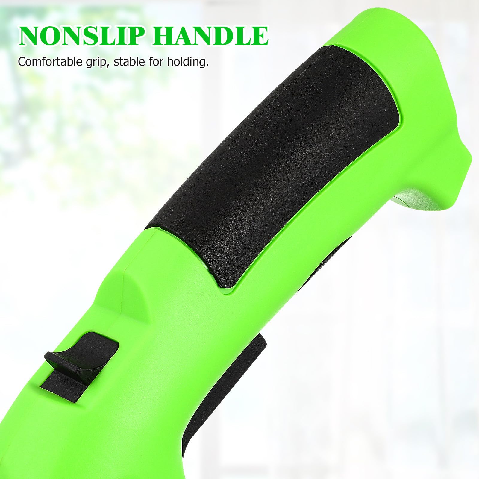 Generic Podadora Eléctrica Recargable para Jardín Cuchillas de Aleación y Mango Ergonómico para Recorte Rápido y Duradero en Césped y