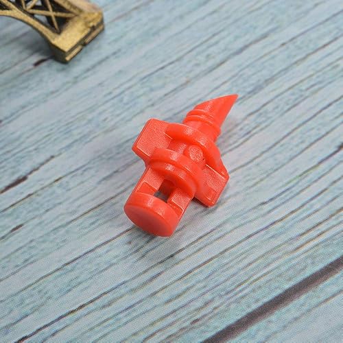 Miniatura 6 de Wixine 100 piezas EZ Clon Rociador Boquilla Jet Mister Máquina de clonación hidropónica 90180360 (360 rojo)