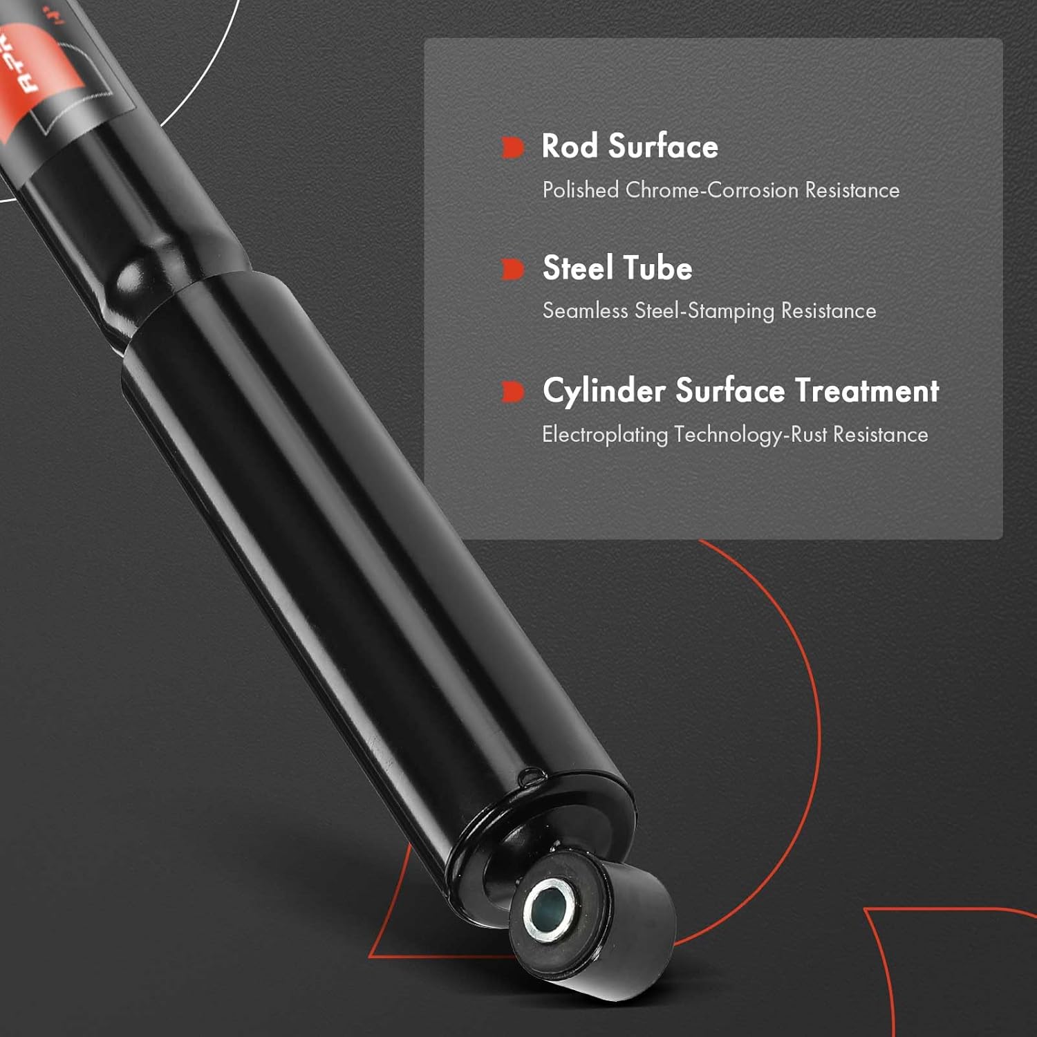 A-Premium Rear Air Spring to Coil Spring Conversion Kit Compatible with Ford Expedition 1997-2002 & Lincoln Navigator 1998-2002, RWD