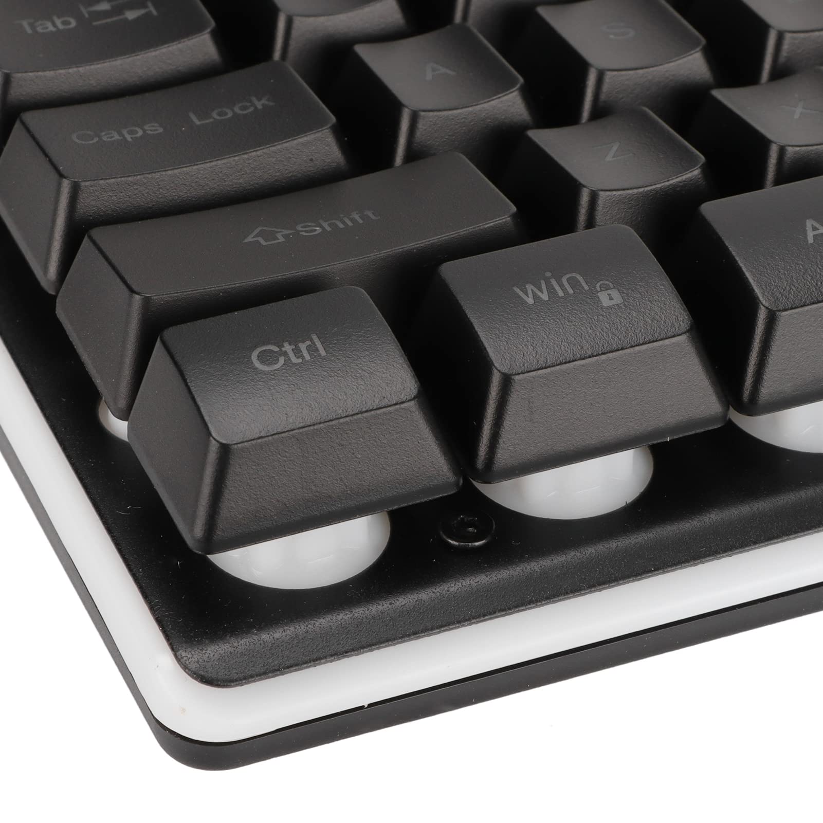 ciciglow Combo de Teclado Mecánico Y Mouse, RGB Retroiluminado con Cable Recargable 3200DPI Ratones Teclado Inalámbrico para Juegos para PC Gamer Computadora de Escritorio